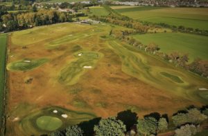 Golf compact de Louvigny vue du ciel